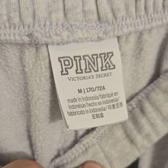 Victoria's Secret Gray and Pink Jogger Sweatpants - Picture 4 of 6